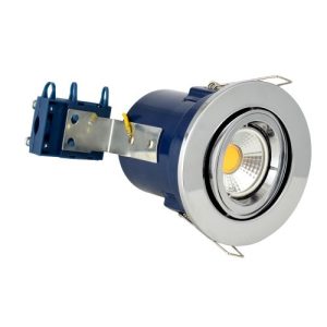 FORUM YATE ADJ FIRE RATED DOWNLIGHT CHROME