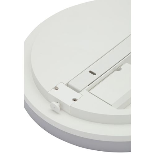 FORUM RIGA 18 WATT LED BULKHEAD WITH MICROWAVE SENSOR WHITE