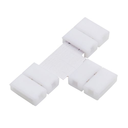 FORUM T SHAPE CONNECTION PCB 10MM, 4 PIN RGB IP20 , 12-24V 3A MAX WHITE