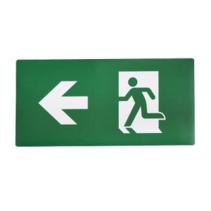 FORUM LEFT LEGEND ONLY FOR SLIM EXIT BOX WHITE