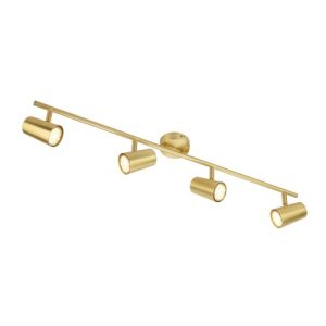 FORUM HARVEY SPOT 4LT BAR SATIN BRASS
