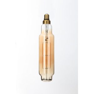 FORUM OVERSIZE T80 6W LED E27 FILAMENT VINTAGE 2000K BULB CLEAR/AMBER