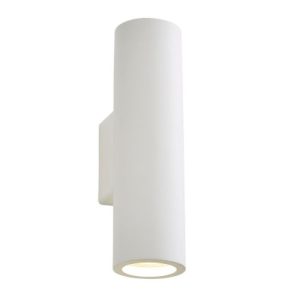 FORUM CARMONA UP & DOWN PLASTER WALL LIGHT WHITE