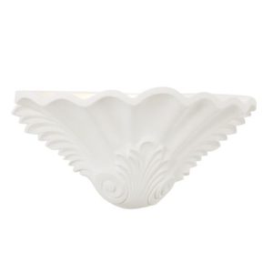 FORUM ARUCAS PLASTER WALL QTR UPLIGHTER WHITE