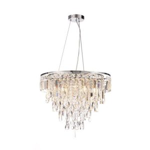 FORUM BRESNA 6LT PENDANT CHROME