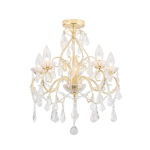 FORUM VELA 5LT BATH CHAND SATBRS SATIN BRASS