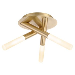 FORUM CRUX 3LT BATHROOM  SATIN BRASS