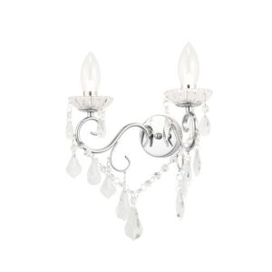 FORUM VELA 2LT WALL LIGHT CHROME
