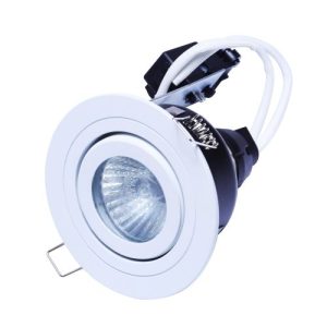 FORUM SPA IP65 TILT DOWN LIGHT MATT WHITE(NOT FIRE RATED )