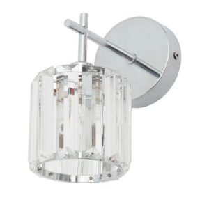 FORUM PEGASI G9 INGOT IP44 WALL LIGHT CHROME