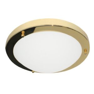 FORUM DELPHI 1 X E14 FLUSH SHBRS SHINY BRASS