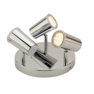 FORUM FREYA 3 LIGHT SPOTLIGHT IP44 GU10 LAMP REQUI