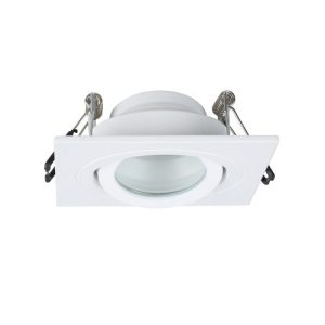 FORUM CALI IP65 TILTABLE SQUARE DOWN/LT WHITE