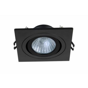 FORUM CALI IP65 TILTABLE SQUARE DOWN/LT MBLACK MATT BLACK