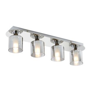 FORUM PATRAS 4LT BAR FLUSH SMOKE/CHROME SMOKE/ CHROME