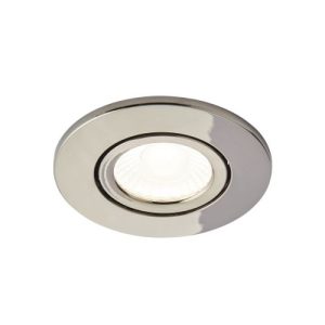 FORUM 3PK BCHR ADJ FIRERATED LED DOWNLIGHT 5W 4000K IP65 BLACK CHROME