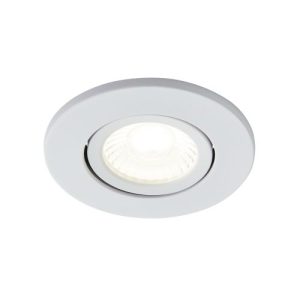 FORUM ADJUSTABLE FIRERATED LED DOWNLIGHT 5W 4000K IP65 MATT WHITE