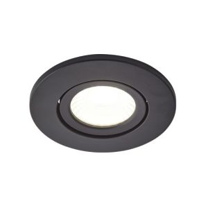 FORUM ADJUSTABLE FIRERATED LED DOWNLIGHT 5W 4000K IP65 SATIN BLACK