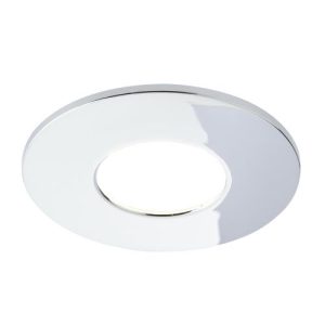 FORUM FIXED FIRERATED LED DOWNLIGHT 8W CCT 3/4/6K IP65 CHROME
