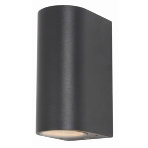 FORUM ANTAR 2XGU10 UP/DOWN IP44 BLK