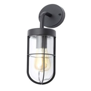 FORUM WOKING CAGED WALL LIGHT BLACK
