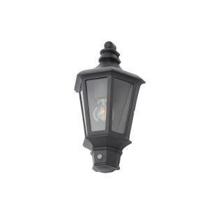 FORUM PERSEI HALF LANTERN WITH OVERRIDE PIR BLACK
