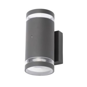 FORUM UP / DOWN PHOTO CELL GU10 WALL LIGHT ANTHRACITE