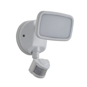 FORUM LYNN 1LT WALL W PIR WHITE