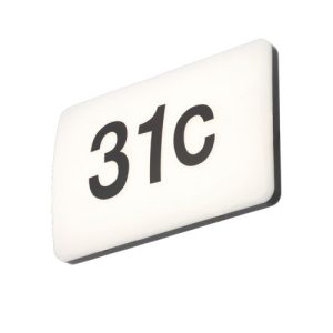 FORUM MESA 16W LED DOOR LIGHT BLACK W M/W SENSOR ADJ IP65 IK10 BLACK