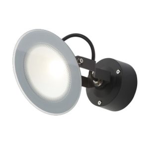 FORUM GORDA 12W LED WL/SPIKE/SPOT DC ALUM COB IP65 BLACK