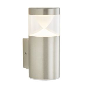 FORUM POLLUX 1LT E27 WALL LIGHT SST STAINLESS STEEL