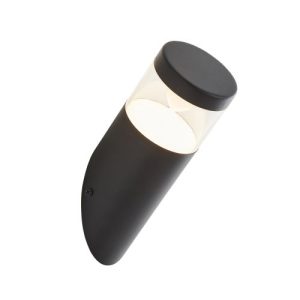 FORUM POLLUX 1LT E27 ANGLED WALL LIGHT BLACK