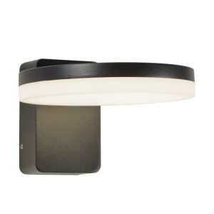 FORUM CORTE 12W LED WALL LIGHT IP65 BLACK