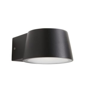 FORUM REIMS 5W LED WALL LIGHT IP54 BLACK