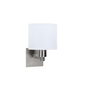 FORLIGHT WALL FIXTURE IP20 LYON E27 60W SATIN NICKEL