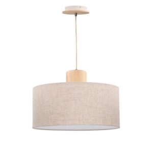 FORLIGHT PENDANT IP20 LAMPA E27 40W LIGHT WOOD