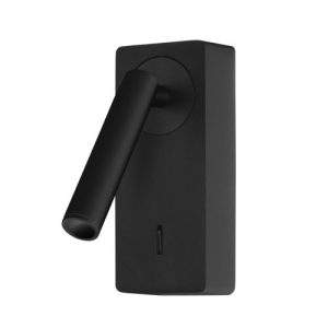 FORLIGHT WALL FIXTURE IP20 COLO LED 2.1W 3000K BLACK 107LM