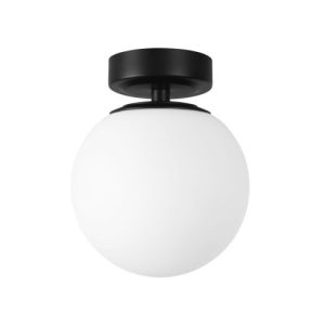 FORLIGHT CEILING FIXTURE IP44 GIRO 2 E14 9W BLACK 478LM