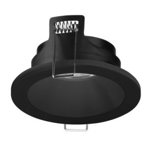 FORLIGHT DOWNLIGHT IN IP20 / OUT IP65 TER GU10 8 BLACK 289LM