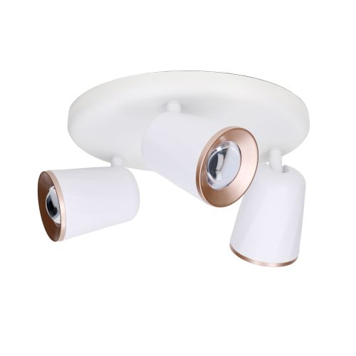 FORLIGHT SPOTLIGHT IP20 ADRI LED 14.1W 3000K WHITE COPPER 819LM