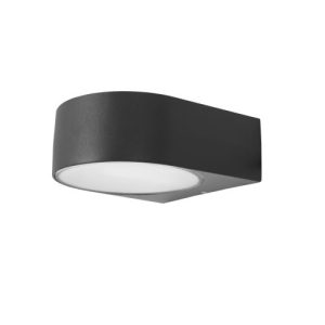 FORLIGHT WALL FIXTURE IP44 MAYOR E27 BLACK