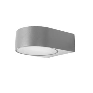 FORLIGHT WALL FIXTURE IP44 MAYOR E27 GREY
