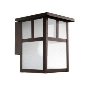 FORLIGHT WALL FIXTURE IP23 OSAKA E27 BROWN