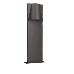 FORLIGHT BOLLARD IP44 KALA 500MM GU10 7W URBAN GREY