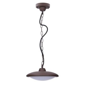 FORLIGHT PENDANT IP44 PERGOLA LED 7.5W 3000K BROWN 533LM