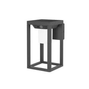 FORLIGHT WALL FIXTURE IP44 BOW LED 3W 3000K URBAN GREY 92LM