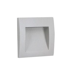 FORLIGHT RECESSED WALL LIGHTING IP65 FACE LED 1W 4000K GREY 46LM