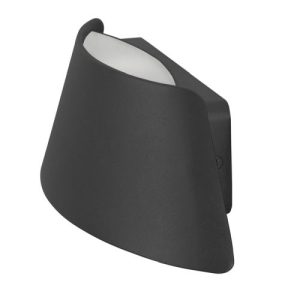 FORLIGHT WALL FIXTURE IP65 COURBE LED 7.2W 3000K URBAN GREY 340LM