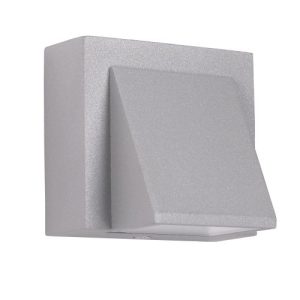 FORLIGHT WALL FIXTURE IP54 LOYD ONE EMISSION LED 2.1W 3000K GREY 96LM
