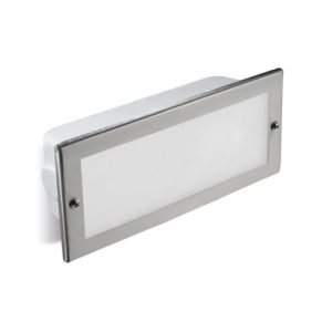 FORLIGHT RECESSED WALL LIGHTING IP44 TAMESIS E27 POLISHED
